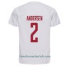 Camiseta de fútbol Dinamarca Joachim Andersen 2 Segunda Equipación Mundial 2022 - Hombre